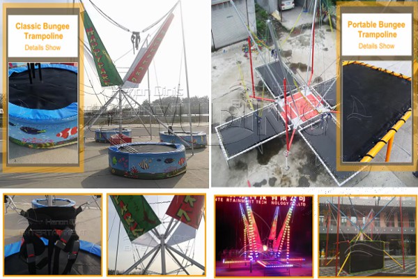 bungee trampoline ride for sale